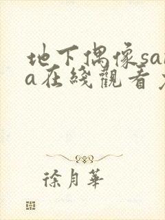 地下偶像sana在线观看免费全集封面