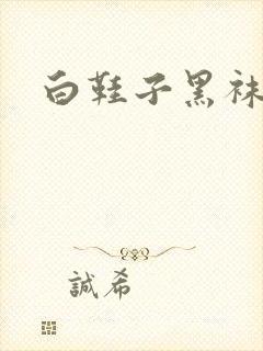 白鞋子黑袜子封面