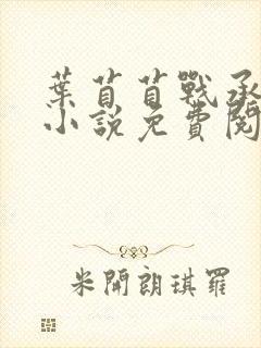 叶苜苜战承胤的小说免费阅读封面