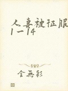 人妻被征服沦陷1一14