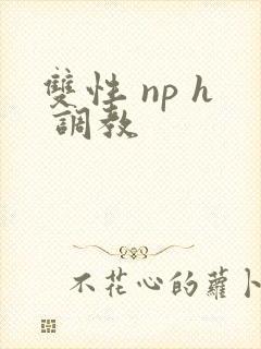 双性 np h 调教封面