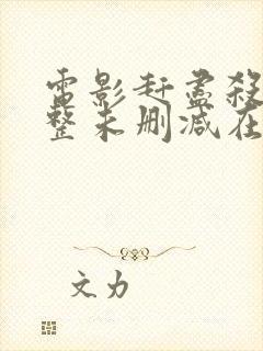 电影赶尽杀绝完整未删减在线观看