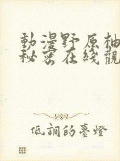 动漫野原柚花的秘密在线观看