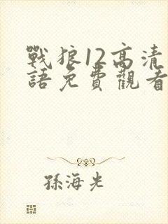 战狼12高清国语免费观看影视