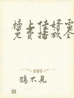 榜上佳婿电视剧免费播放全集在线观看