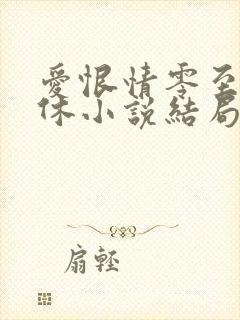 爱恨情零至死方休小说结局封面