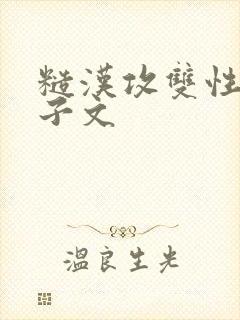 糙汉攻双性受生子文