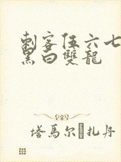 刺客伍六七漫画黑白双龙封面