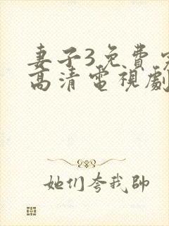 妻子3免费完整高清电视剧在线观看,