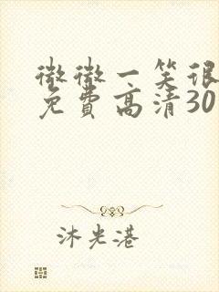 微微一笑很倾城免费高清30集