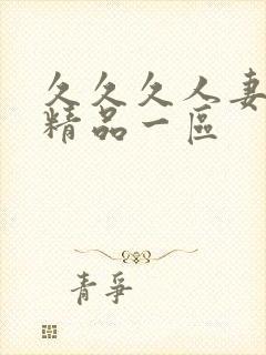 久久久人妻少妇精品一区