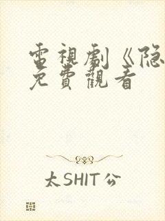 电视剧《隐锋》免费观看