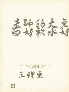 老师的大兔子好白好软水好多