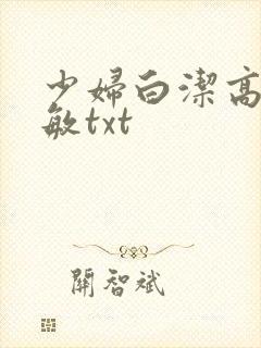 少妇白洁高义张敏txt