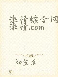 激情综合网五月激情,com封面