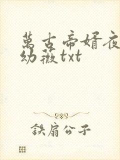 万古帝婿夜玄周幼薇txt封面