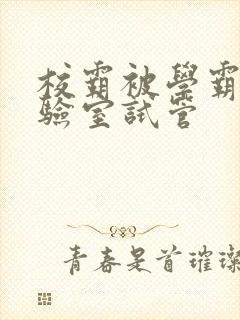 校霸被学霸压实验室试管