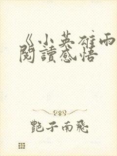 《小英雄雨来》阅读感悟封面