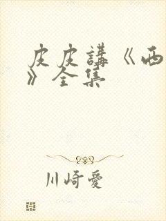 皮皮讲《西游记》全集