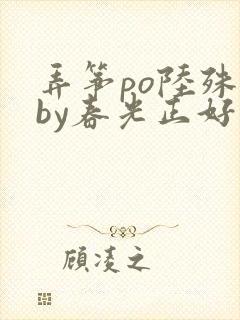 弄筝po陆殊词by春光正好