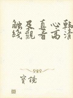 触及真心韩剧在线观看高清封面