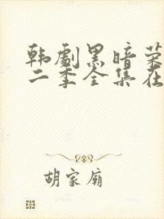 韩剧黑暗荣耀第二季全集在线观看中字