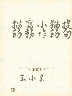 描写小猫捉老鼠的动作的句子