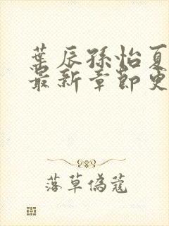 叶辰孙怡夏若雪最新章节更新封面