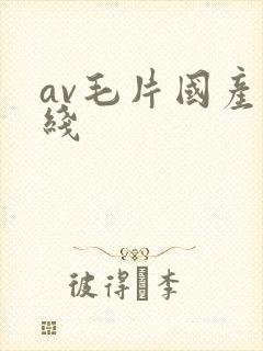 av毛片国产在线