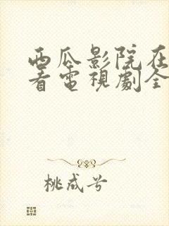 西瓜影院在线观看电视剧全集免费