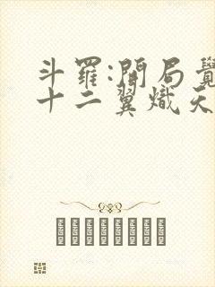 斗罗:开局觉醒十二翼炽天使