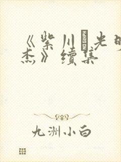 《紫川·光明三杰》续集封面