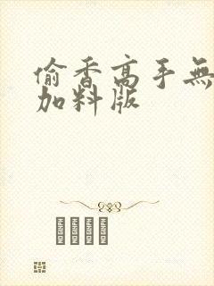 偷香高手无删减加料版封面
