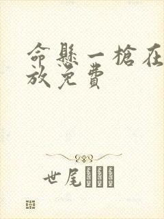 命悬一枪在线播放免费