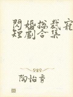 闪婚总裁宠上天短剧合集