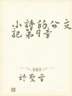 小诗的公交车日记第9章