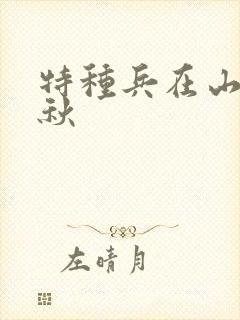 特种兵在山村叶秋