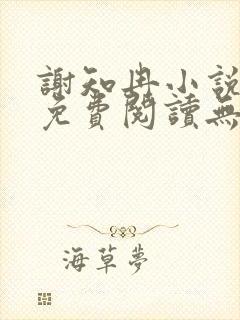 谢知冉小说全文免费阅读无弹窗