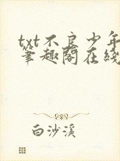 txt不良少年笔趣阁在线阅读封面