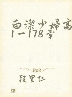 白洁少妇高义第1一178章