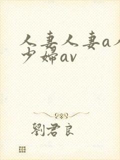 人妻人妻a人妻少妇av