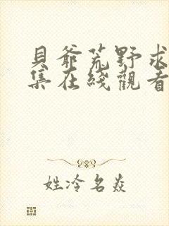 贝爷荒野求生全集在线观看