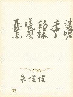 聂曦的老婆后来怎么样了呢