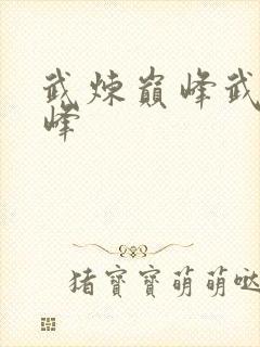 武炼巅峰武炼巅峰