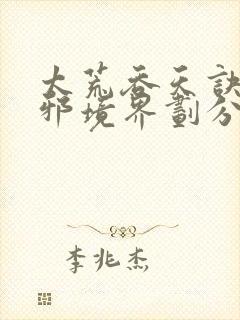 太荒吞天诀柳无邪境界划分