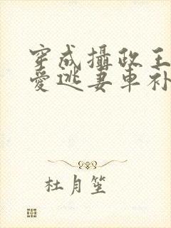 穿成摄政王的侍爱逃妻车补