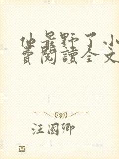 他最野了小说免费阅读全文