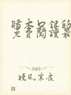 赌木口银的小说免费阅读最新封面