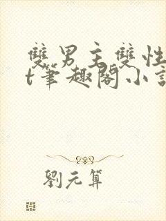 双男主双性txt笔趣阁小说