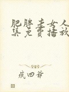 肥胖老女人40集免费播放电视剧封面